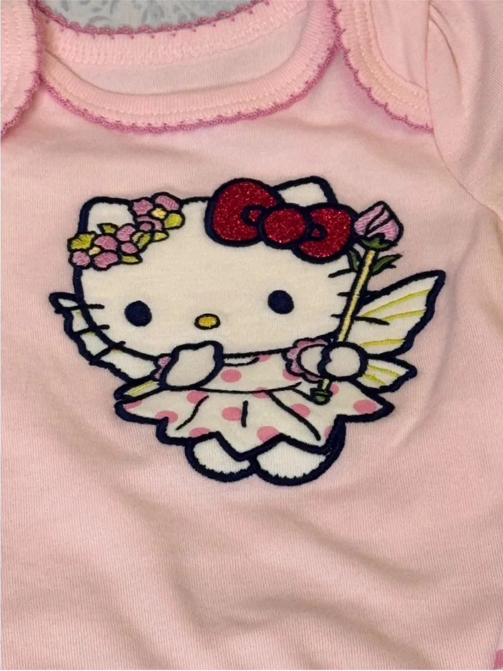 Hello Kitty Rose Fairy Infant 3 piece pant set